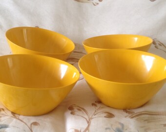 GAYDON MELMEX Dark Yellow Serving Bowls x 4