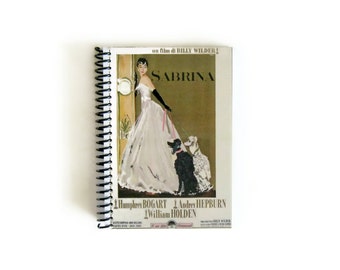Audrey Hepburn SabrinaA6 Notebook