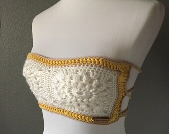 Handmade Crochet Tube Top