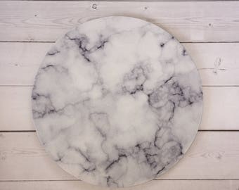 marble Mouse Pad mousepad / Mat - round or rectangle - Computer Accessories Geekery Custom Desk Coworker Gifts Office Gifts