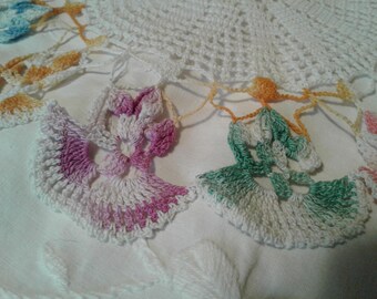 Vintage Hand crocheted doily