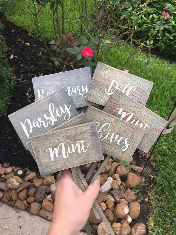 Herb Marker Herb Sign Herb Stakes Garden Signs Herb Herb Marker Herb Sign Herb Stakes Garden Signs Herb