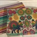 Striped or Elephant Print Make up Zipper Coin Purse Make up Bag