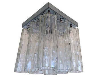 1960s Murano Glass Ceiling Light