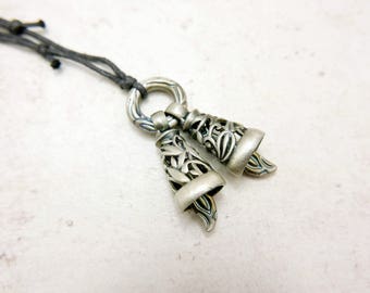 Bell Necklace, Bell jewelry, Bells necklace, Bells jewelry