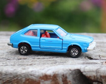Tomy Tomica Blue #78 Honda Accord EX Made in Japan Pocket Car Diecast Scale 1:59