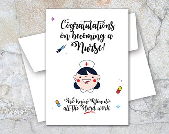 nursing cards etsy