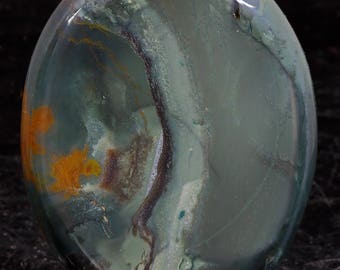 Wonderful Polished Morrisonite Oval Cabochon