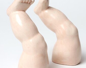 Baby Legs Cearmic Salt and Pepper Shakers LooK Still Kickin
