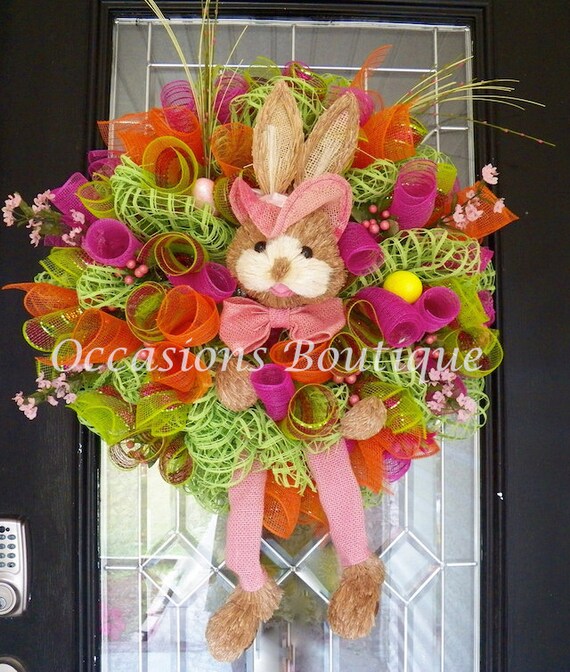 Easter Wreath Easter Decoration Front door wreaths door