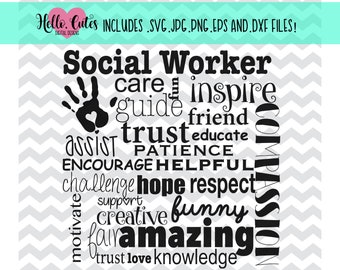 Social Worker appreciation Design | Mft| msw | lcsw | bsw | cmsw | dsw | .png, .eps, .svg, & .jpg files