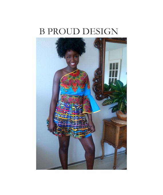 ANKARA MINI WEBSKIRT