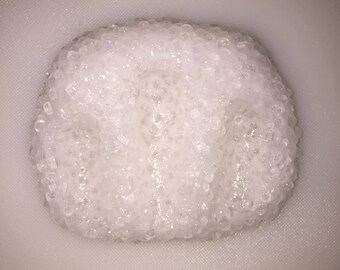Clear Slushie Slime Crunchy Stretchy Slime