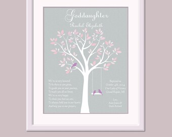 Gift For Goddaughter - Goddaughter Gift - Catholic Baptism Gifts - Unique Baptism Gifts - Baby Dedication Gifts