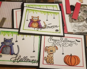 Handmade Halloween Cards