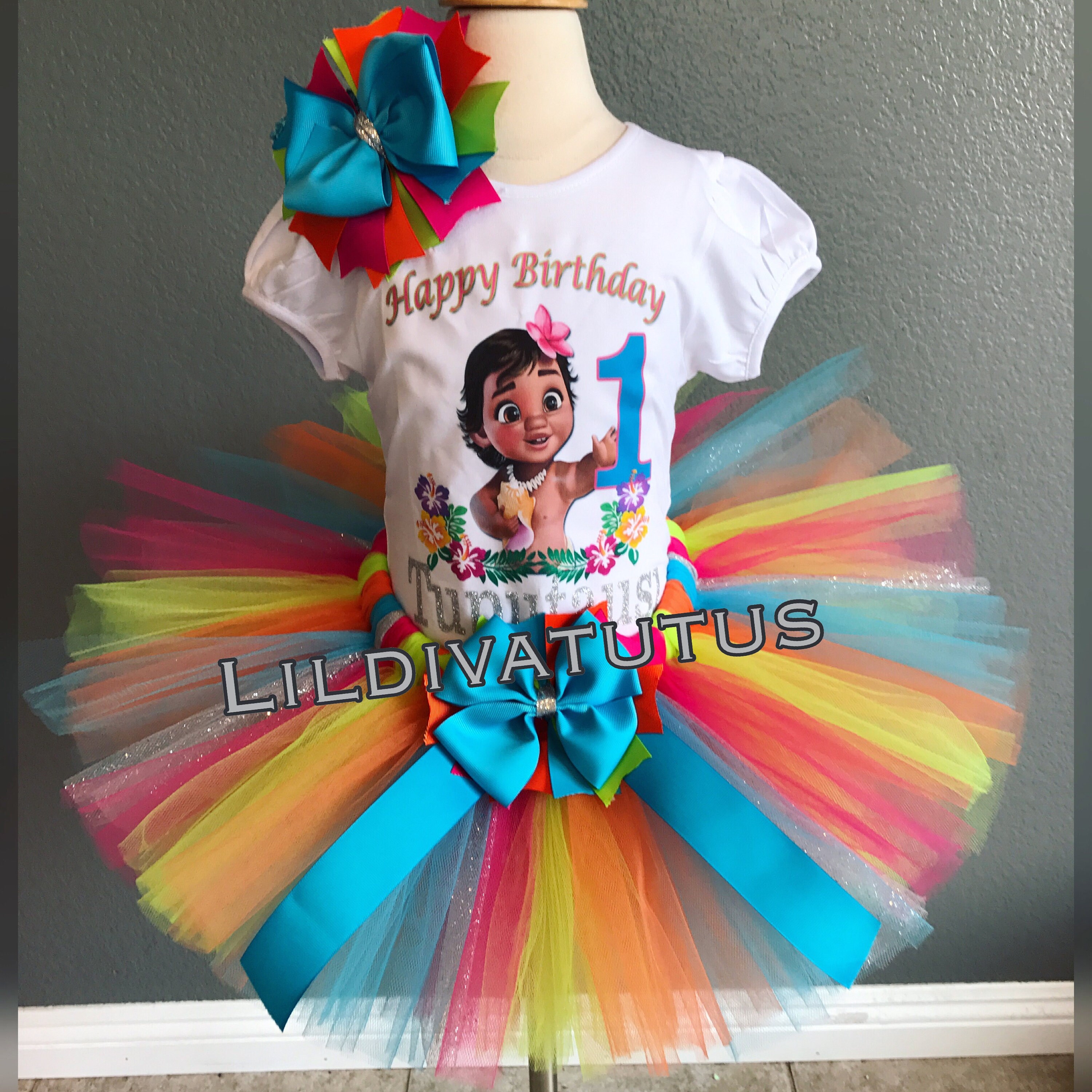 moana tutu set