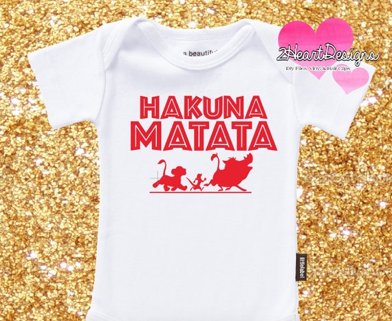 hakuna matata baby clothes