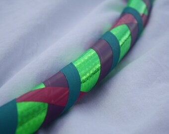 Hula Hoop - Custom 4 Color Criss Cross Hoola Hoop - Collapsible for Travel - Create Your Own Hula Hoop