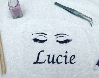 Towel for Makeup, Nails, Personalised.