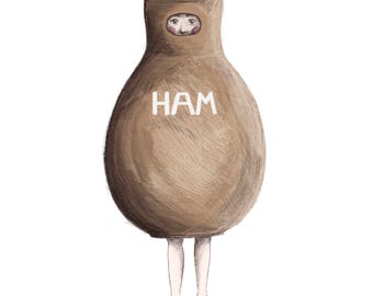 Ham (Jean-Louise Finch) - Giclée (fine art) print
