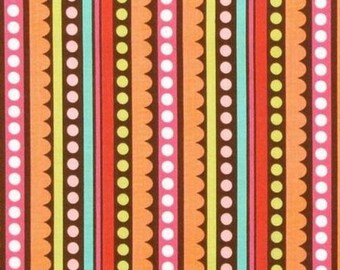Fabric striped multicolored sweet nothing Riley Blake