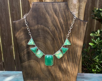 Small Necklace Board - Wooden Necklace Display - Vendor Jewelry Displays - Wood Necklace Stand - Necklace Easel - Necklace Holder