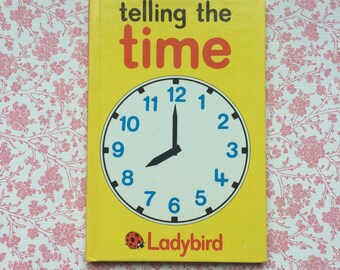 Vintage Ladybird 'Telling the Time' series 563 Hardback book