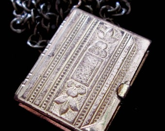 Book of Love - Vintage 6 Picture Locket Necklace