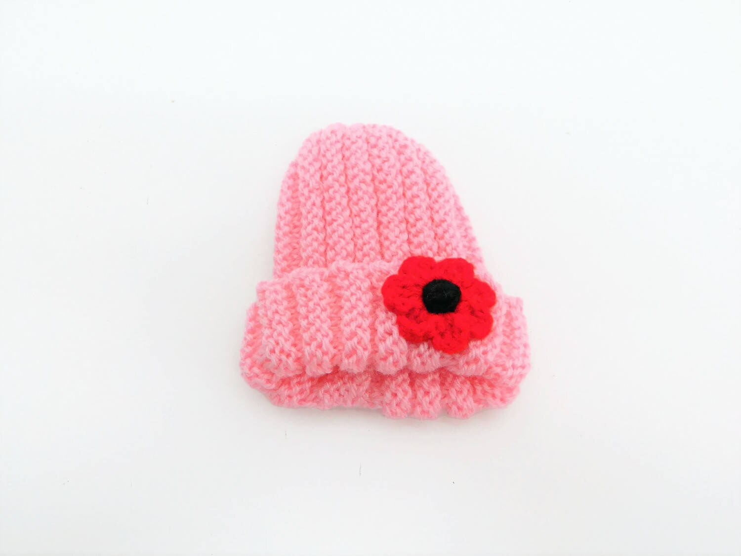 Newborn baby hat Babies Wool Hats baby shower gifts pink