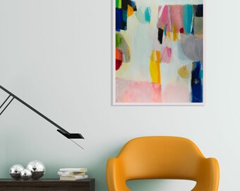 Acrylic Abstract Painting Original Wall Art, abstract wall art, large abstract art, CamiloMattis