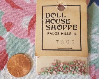 Miniature Dollhouse Christmas Candy Peppermint Holiday Candies 1:12 Scale FS
