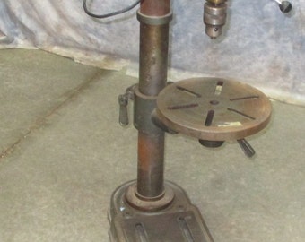 Morgan Benchtop Drill Press 5 Speed 3/4 hp Model MD-80A Garage Work Shop Bench, Drill Press, Shop Tools, Bench top press, Machine Tools