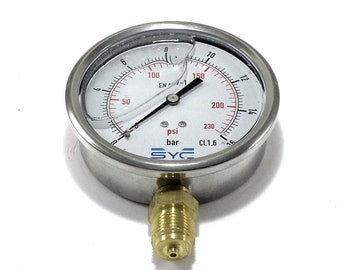 Professional pressure gauge 1.6
