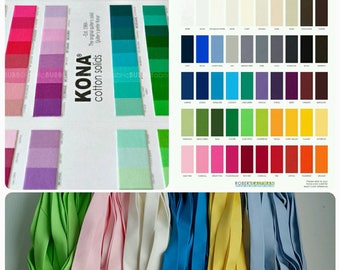 1/2" Double Fold KONA bias tape, 3 yards + , skinny quilt Binding, blanket binding, custom color choice