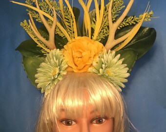 Forest Antler Headpiece