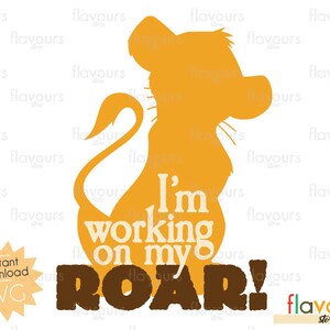 Download Working on my roar | Etsy