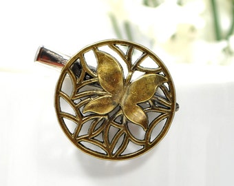 Butterfly Hair Clip Bronze Hair Pin Small Hair Clip Butterfly Hair Pin