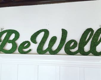 Custom Moss Sign