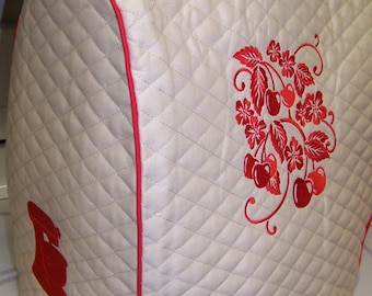 Quilted Embroidered Kitchen Aid Professional "Bowl Lift" Stand Mixer Cover