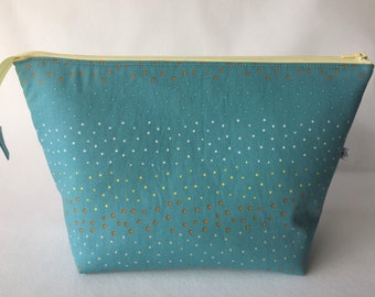 Open Wide Zippered Pouch
