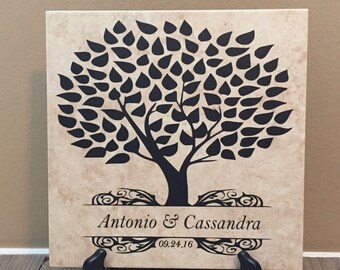 Name Tile Family Name Wedding Wedding Gift Anniversary Name Tile Family Name Wedding Wedding Gift Anniversary