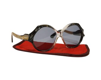 70s Vintage Sunglasses by Jacques Fath - model Esterel/7 - French Designer Sunglasses in Unworn Condition