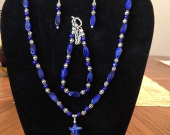 Blue Heaven jewelry set