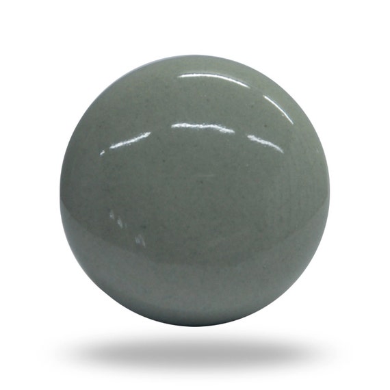 Neutral Classic Furniture Door Knob Grey Round Pull for an