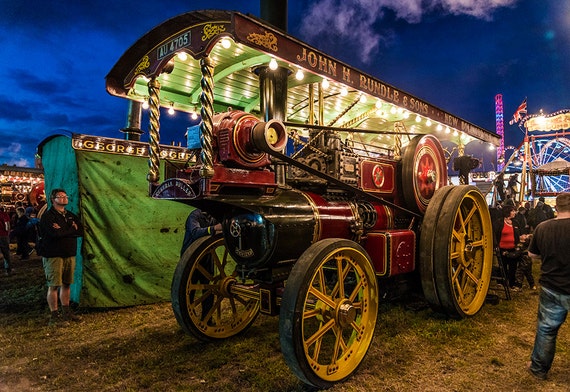 The Dorset Steam Rally,steam engine,dorset prints,Blandford pictures,limited edition print,photographic print