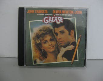 Olivia Newton John - John Travolta - Frankie Valli - Grease - Original Soundtrack - Circa 1978 (Compact Disc)