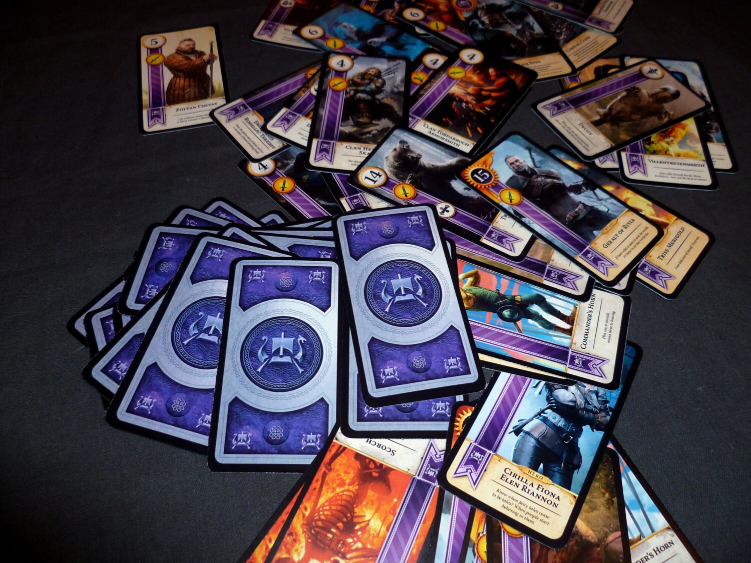 Gwent Cards Witcher 3 Wild Hunt Skellige Deck English