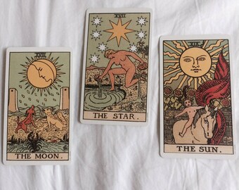 Detailed Tarot Reading (3 Cards)
