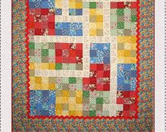 Crossword Quilt & Puzzle Pillow by Seams and Dreams - Quilt Pattern