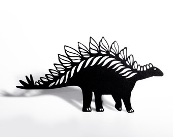 Stegosaurus Shadow Puppet - Laser Cut Dinosaur